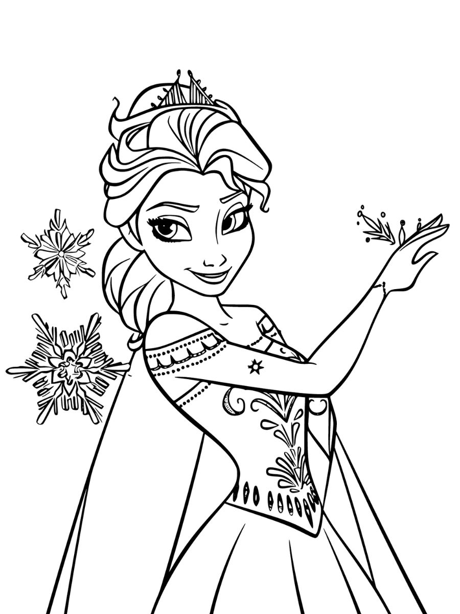 coloriage elsa reine des neiges coloriage elsa reine des neiges